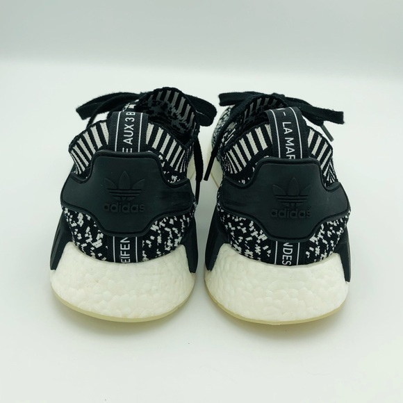 Men’s Adidas NMD R1 PK Original ZebraBlack Shoes 8 main image 6